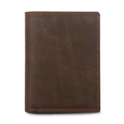 Simple First Layer Cowhide Men&
