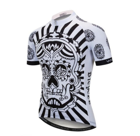 Weimostar skull jersey men&