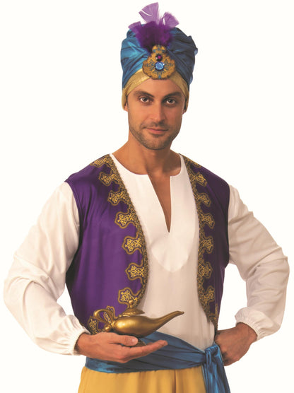 Sultan Arabian Prince Aladdin Adult Costume Size X-Large