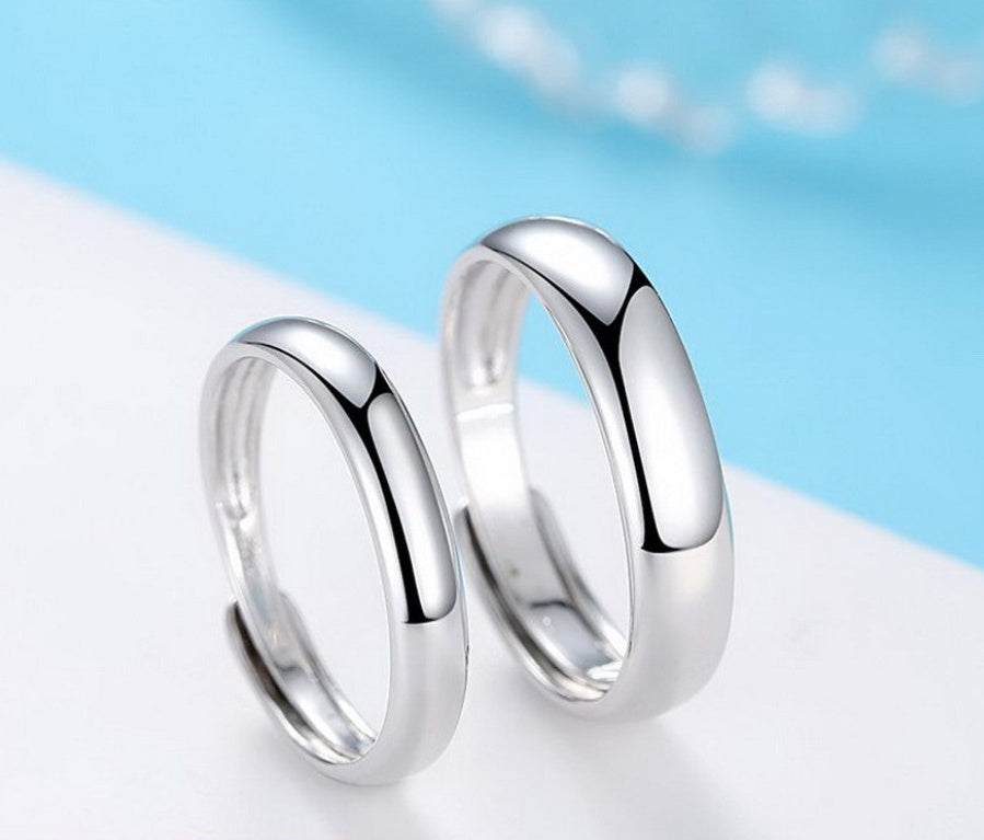 Glossy Ring Simple Men&