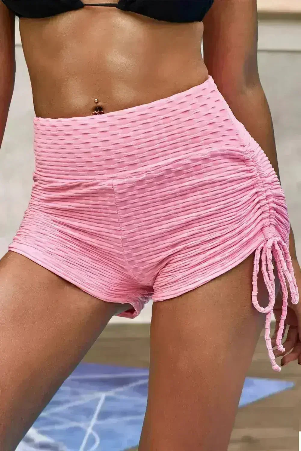 Pink Butt Lifting High Waist Women&