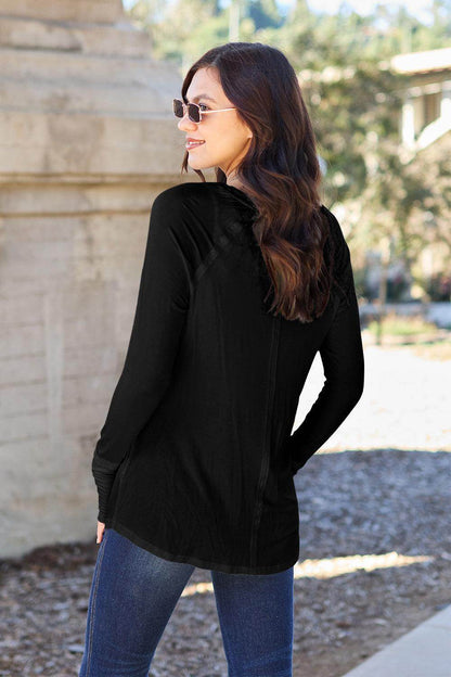 Basic Bae Full Size Round Neck Long Sleeve T-Shirt for All