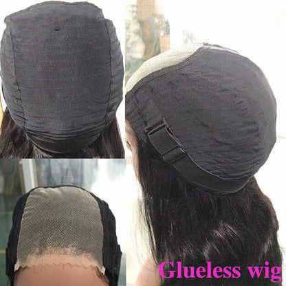 Water-wave Lace Wigs Made From Glue-free Authentic Peruvian Human Hair