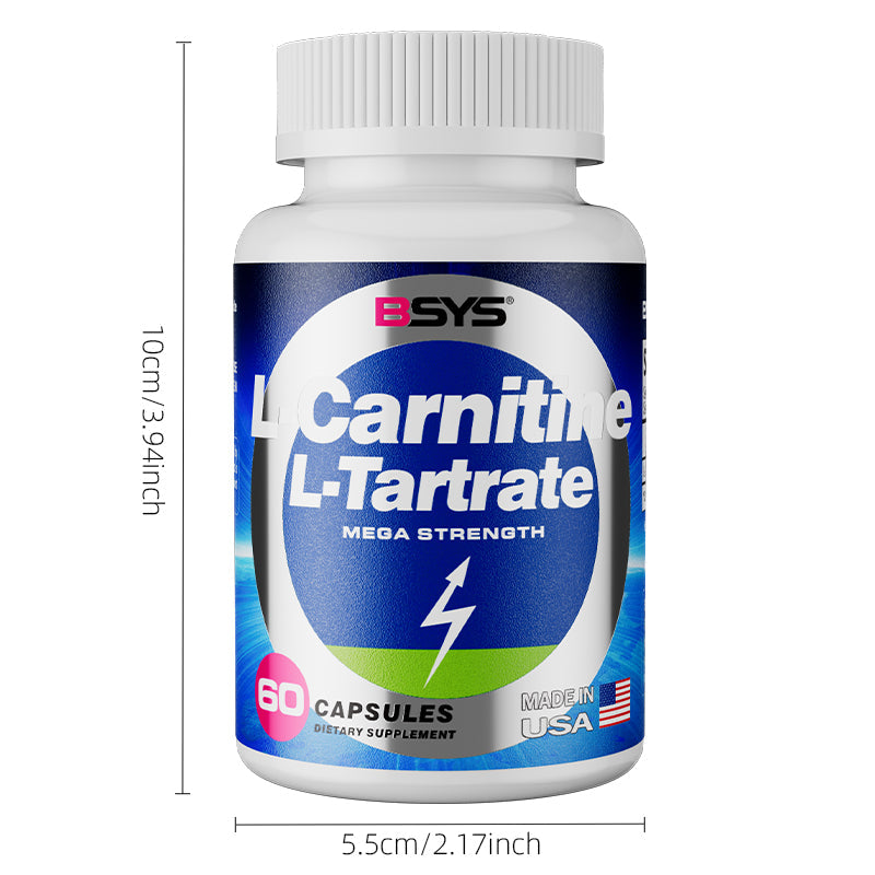 BSYS L-Carnitine L-Tartrate 60&