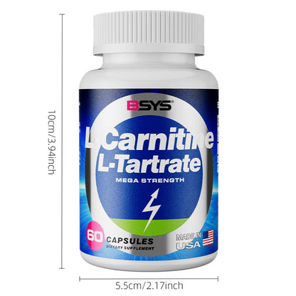 BSYS L-Carnitine L-Tartrate 60&