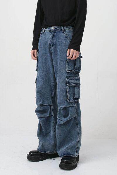 Jeans With Cargo Pockets for Style and Comfort