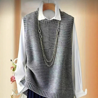 Womens Elegant Sleeveless Knitted Vest Top