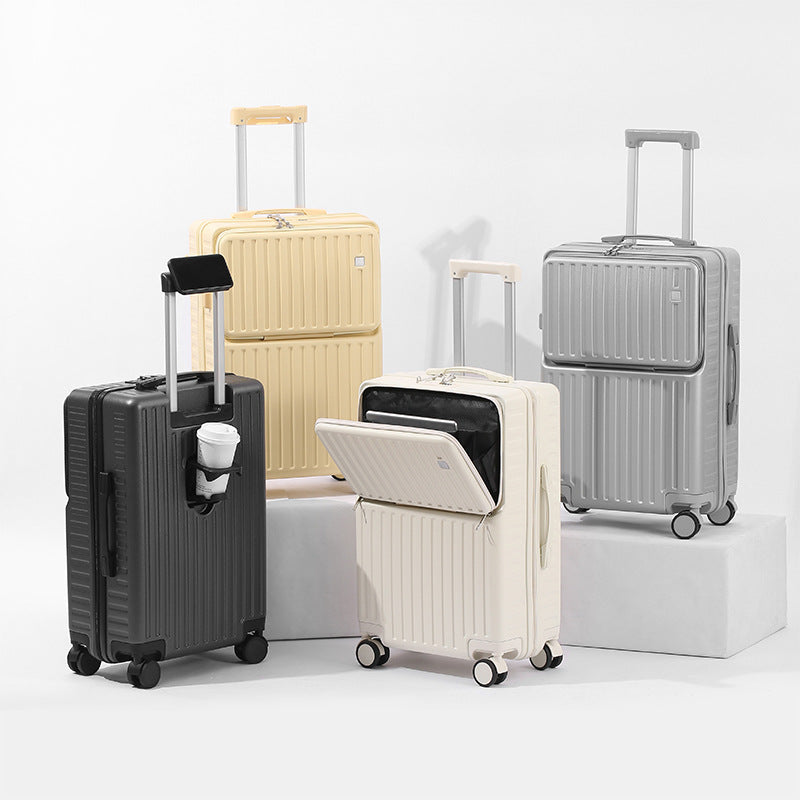 Front Fastening Multi-functional Luggage New Women&