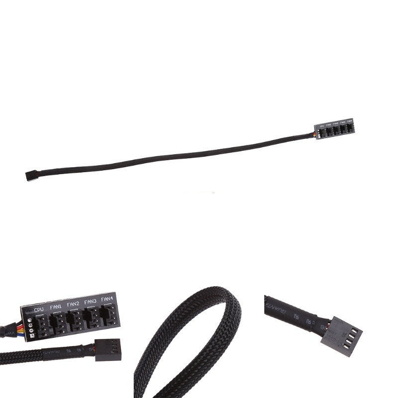1 to 5 PWM CPU Fan Splitter Cable