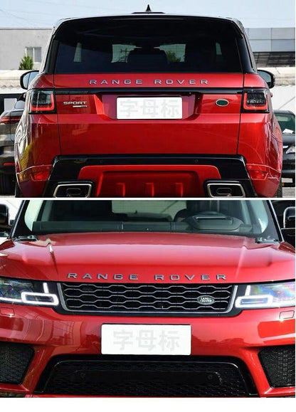 3D Car Stickers Metal Alphabet Car Letters Numbers Decal Sticker, Metal Emblem Decal Logo Trim Badge Silver Black Badge Chrome Letters Numbers Logo Car Stickers Automobiles Plastic Car Letters Number Sticker 3D Emblem Accessories Stickers