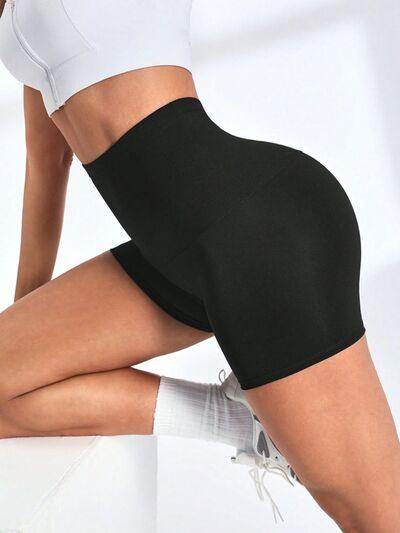 High Waist Active Shorts for Women with Stretchy Comfort