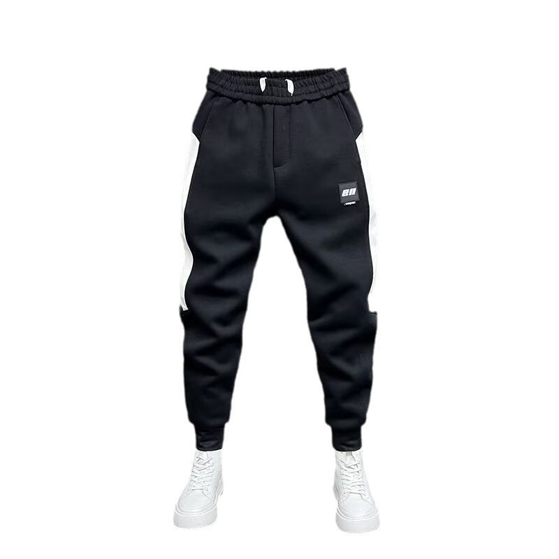 Casual Jogger Pants With Elastic Cuffsversatile Loose-fitting And On-trend