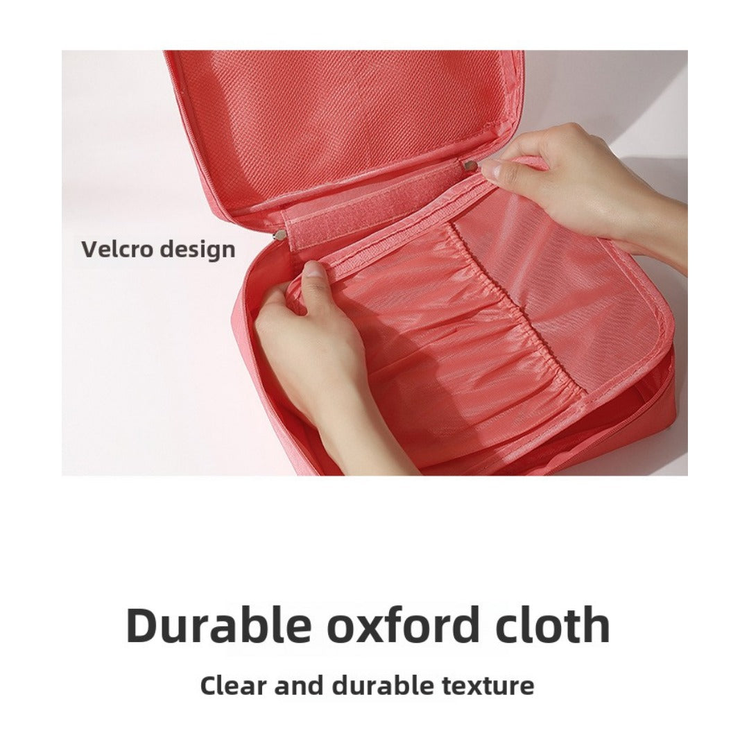 Cosmetic Bags,Cosmetic bag portable, travel storage bag, portable double-layer women&