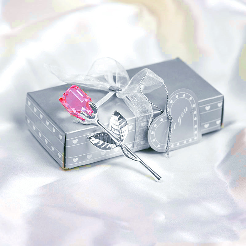 Crystal Metal Rose Valentine&
