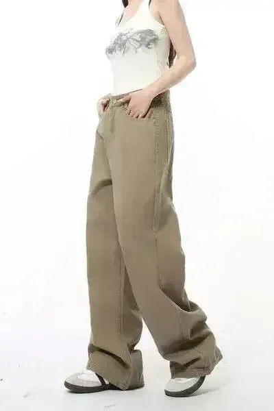 Pocketed Wide Leg Men&