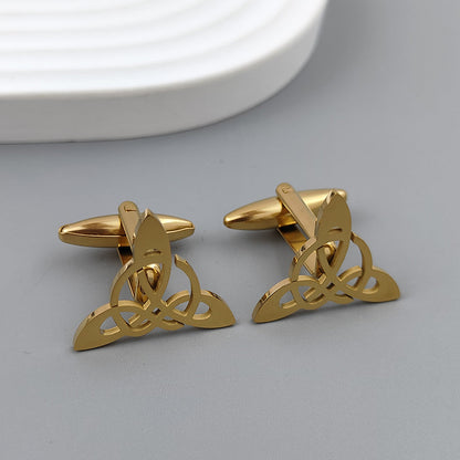 Geometric Triangle Symmetrical Hollow Men&