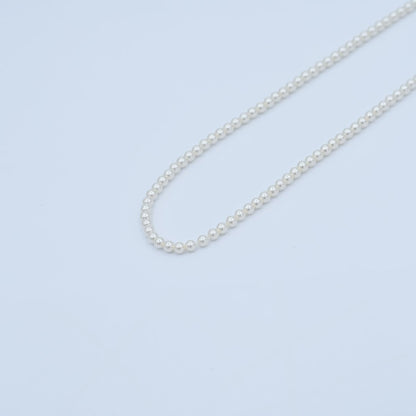 3mm Round White, Purple, Pink Shell Pearl Strand | WA-2986 ~ WA-3010