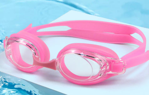 HD Waterproof Non-fogging Swimming Glasses Myopia Goggles