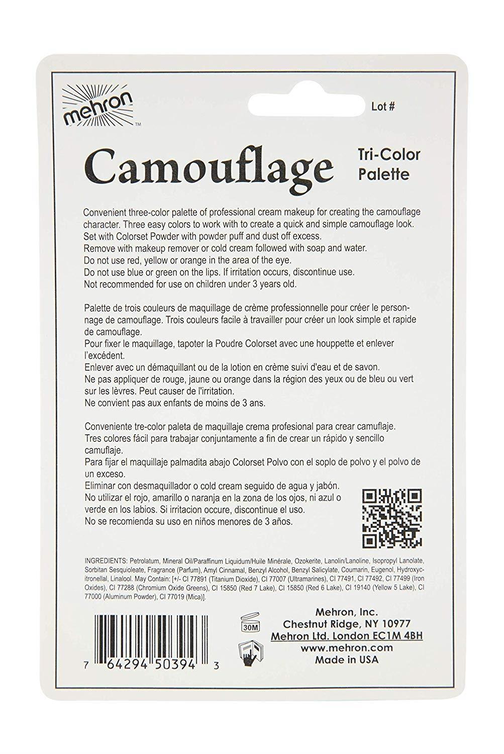Camouflage Tri Color Palette