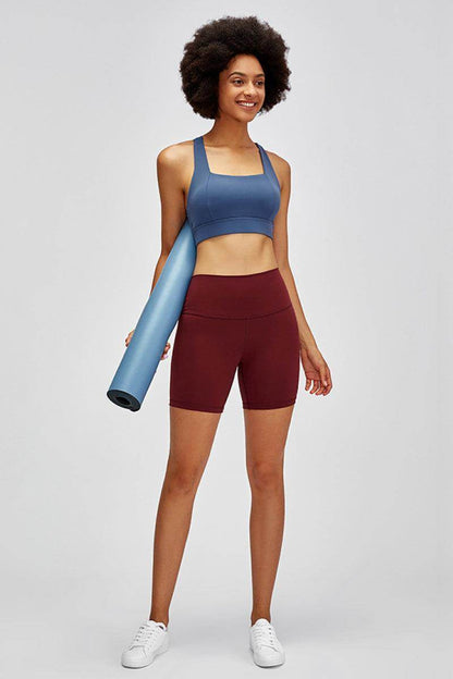 Millennia High Waist Training Shorts for Comfort and Style