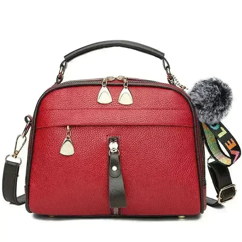 PU Leather Fashion Sweet Ladies&
