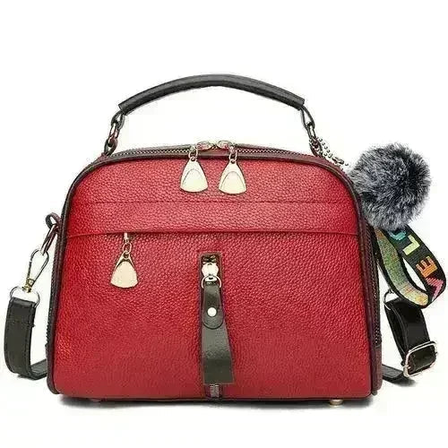 PU Leather Fashion Sweet Ladies&