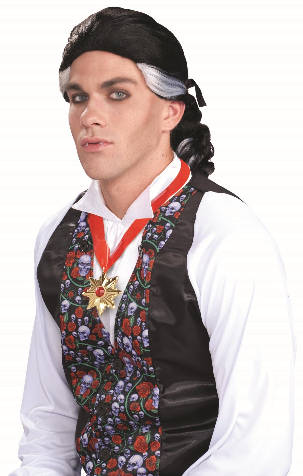 Gothic Vampire Ponytail Dracula Twilight Wig