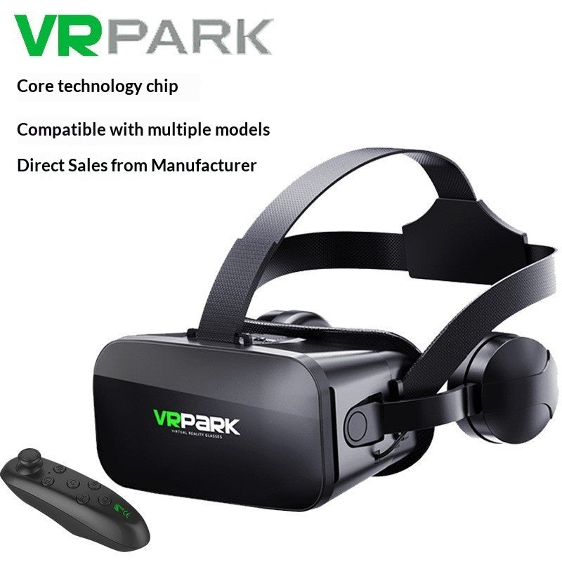 4K All-in-One 3D Gaming Headset With Panoramic Smart VR Glasses