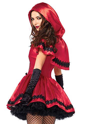 Gothic Red Riding Hood Costume - Women&
