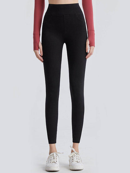 Wide Waistband Sports Leggings for Ultimate Comfort Fit