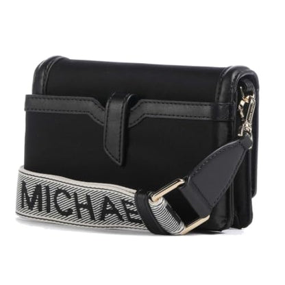 MICHAEL Michael Kors Jet Set Small Phone Web Strap Crossbody Michael Kors Jet Set Small Phone Crossbody Bag, Silver-Tone Hardware/Signature w/Logo Webbing Strap/RosewoodMichael Kors Jet Set Small Phone Crossbody Bag, Silver-Tone Hardware/Signature w/Lo…