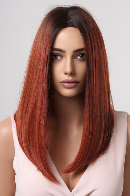 27" Straight Mid-Length Wig