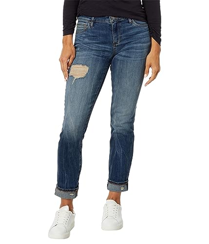 Celine Jeans - ™ Catherine Boyfriend Women’s Jeans – Blended Fabric – Mid Rise – Five Pocket Design