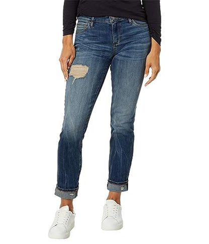 Celine Jeans - ™ Catherine Boyfriend Women’s Jeans – Blended Fabric – Mid Rise – Five Pocket Design