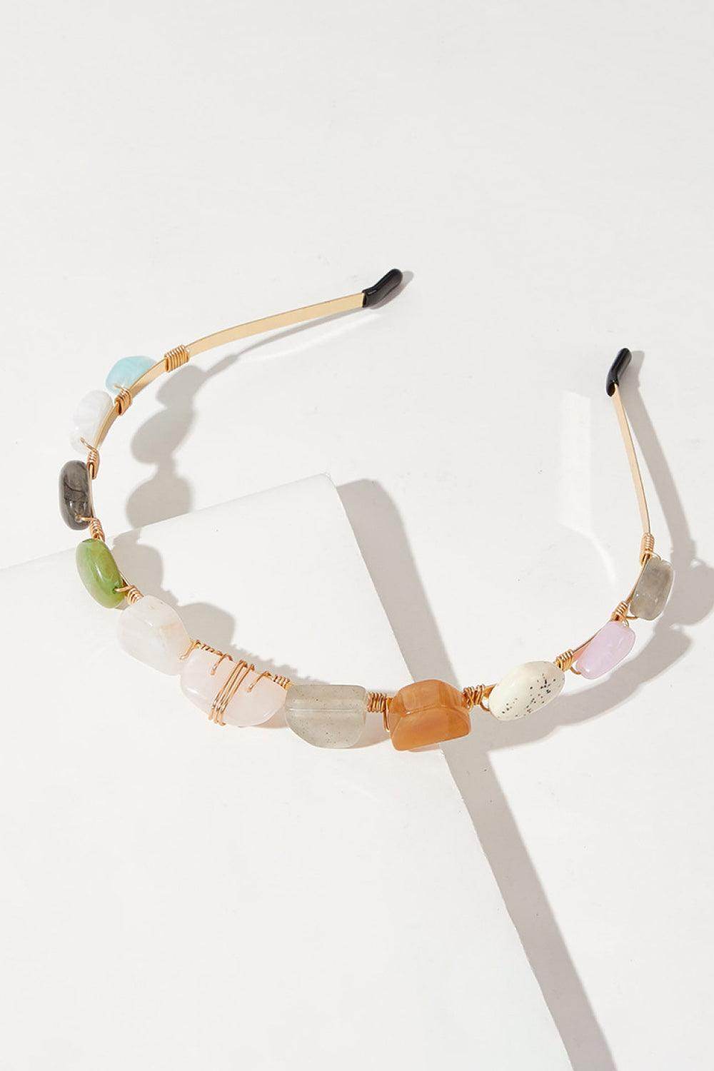 Resin Copper Headband for Modern Stylish Looks