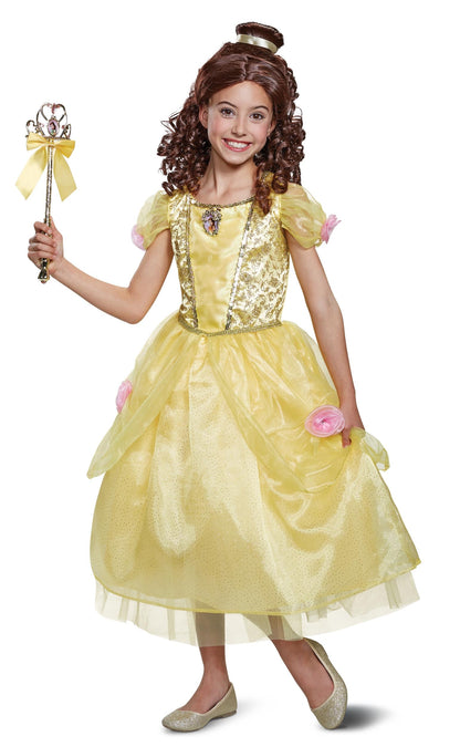 Belle Deluxe Beauty and the Beast Disney Child Costume Medium 7-8