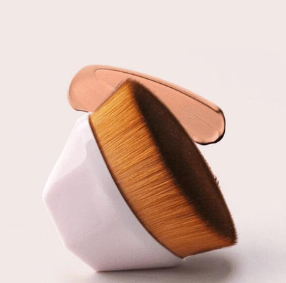 Flat Foundation Brush Kit: BB Cream, Loose Powder