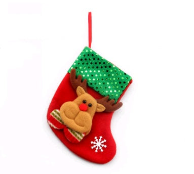 Santa Claus Socks Christmas Tree Pendant