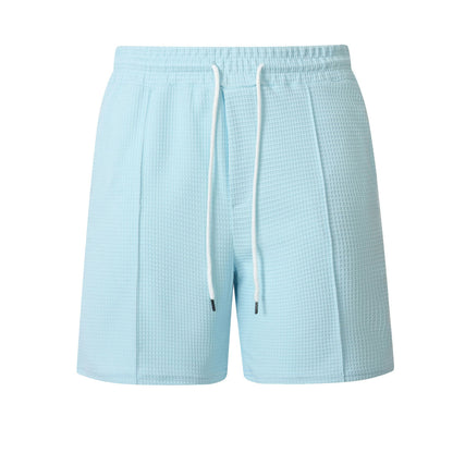 Mens Drawstring Loose-fit Athletic Shorts