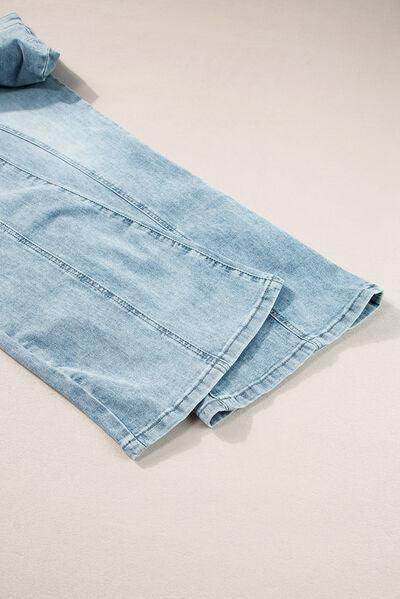 Wide Leg Jeans with Pockets for Stylish Comfort