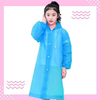 Transparent, portable and backpackable girl&