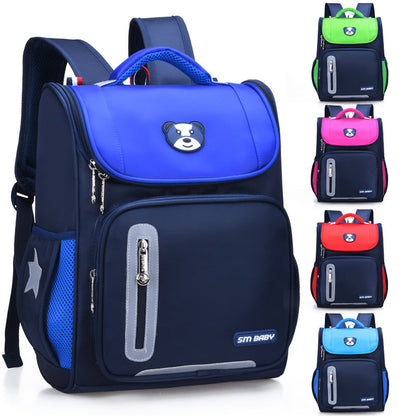 Boys And Girls Space Bag Backpack Lightweight Children&