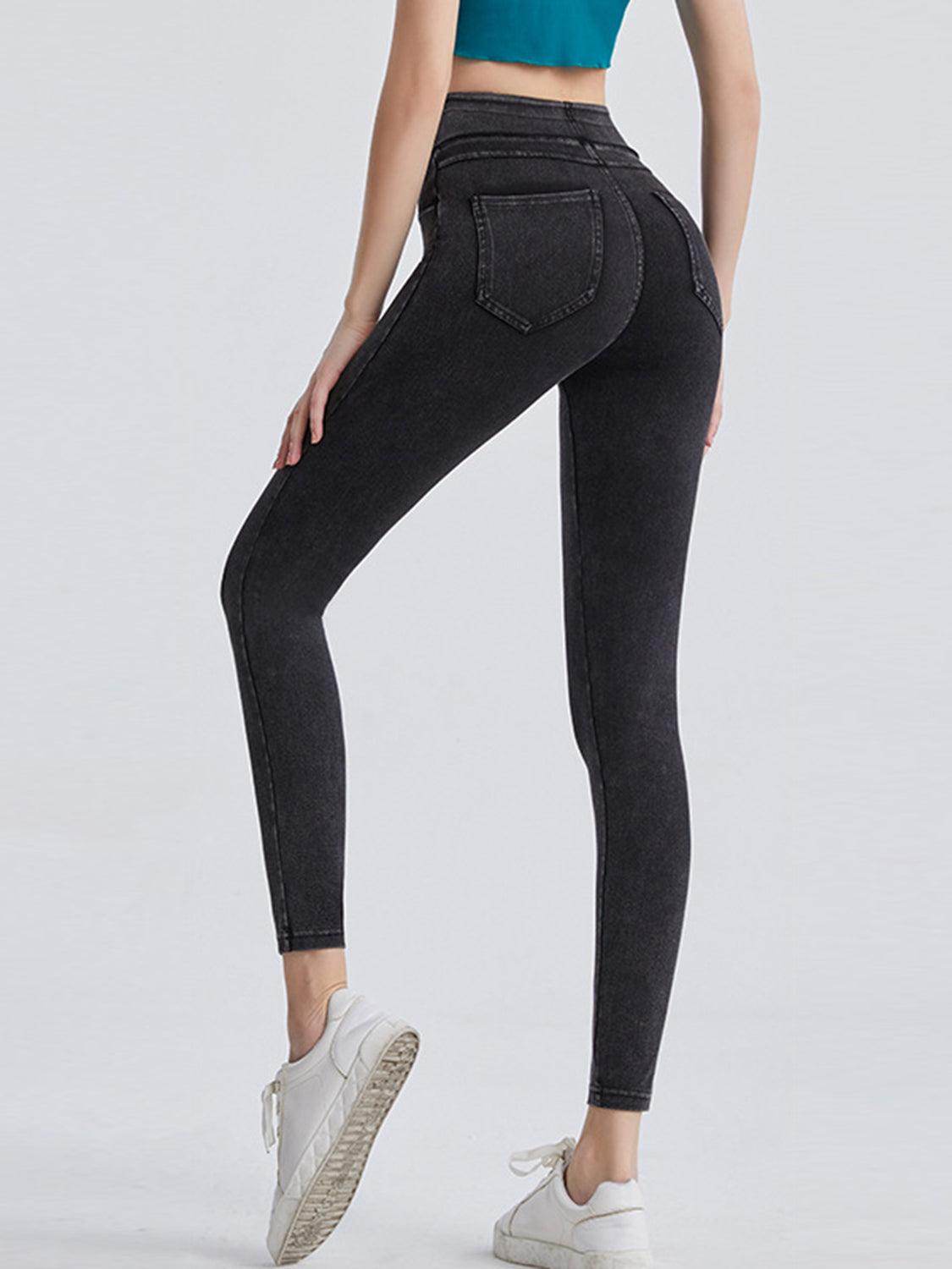 Wide Waistband Sports Leggings for Ultimate Comfort Fit