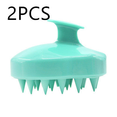 Silicone Scalp Brush for Cleaning and Massage