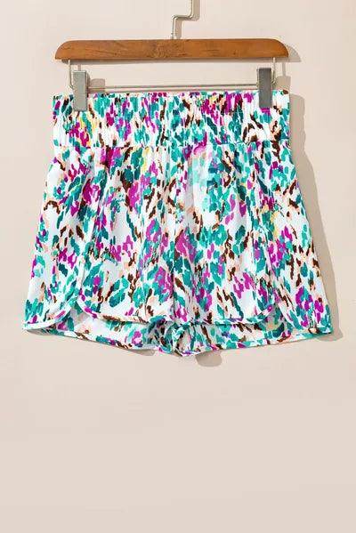 Stylish Printed High Waist Shorts for Comfortable Wear
