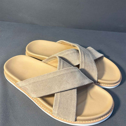 Leisure Sandblasted Suede Leather Men&