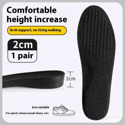 Male Invisible Shock-absorbing Inner Height Increasing Insole