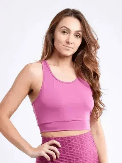 Racerback Training Crop Tank – Lightweight &amp; Breathable for Workouts
