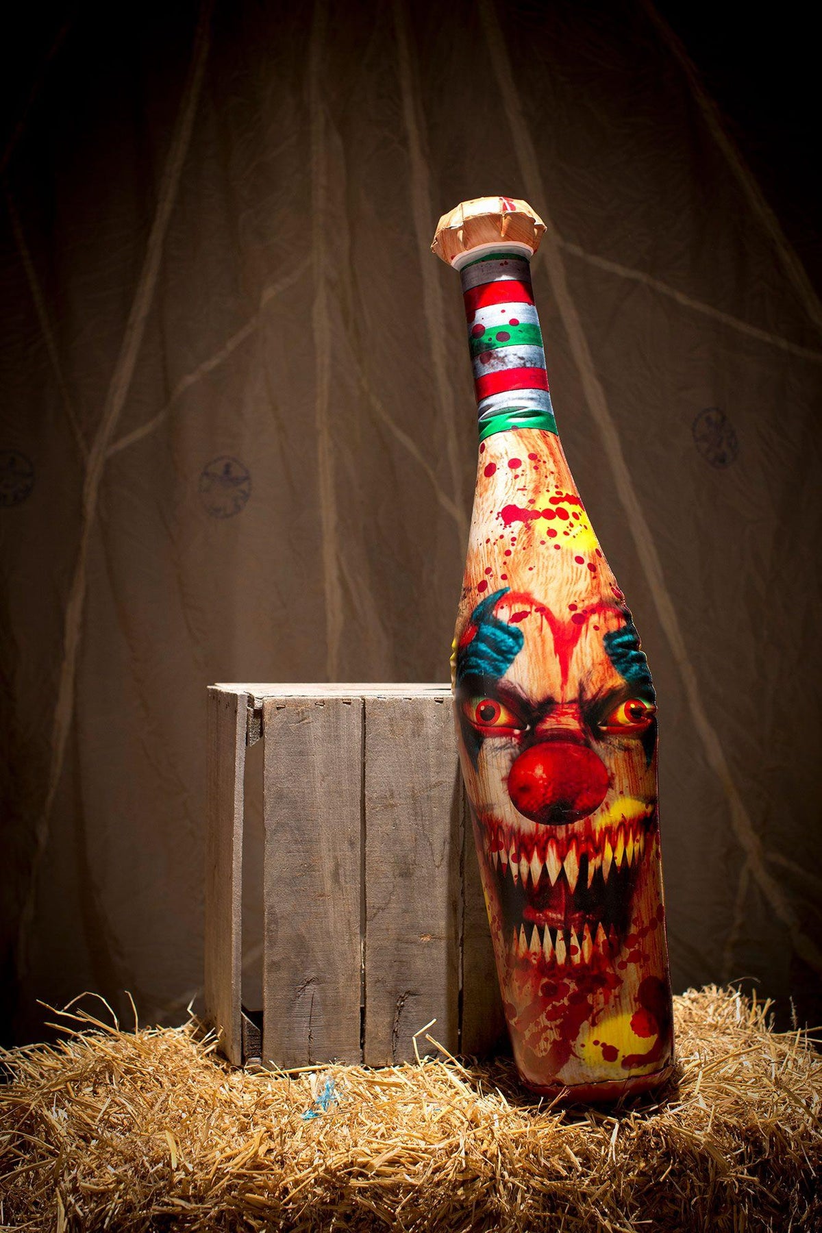 Killer Clown 36" Inflatable Weapon Baseball Bat Club Halloween Prop