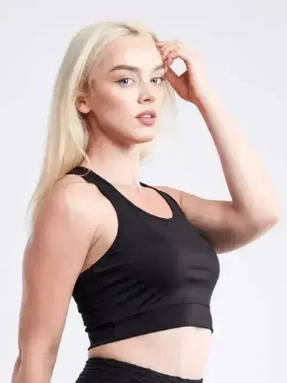 Racerback Training Crop Tank – Lightweight &amp; Breathable for Workouts